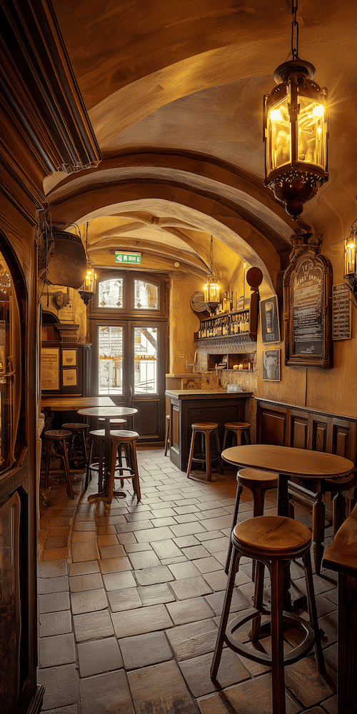 Bierkeller in Prag