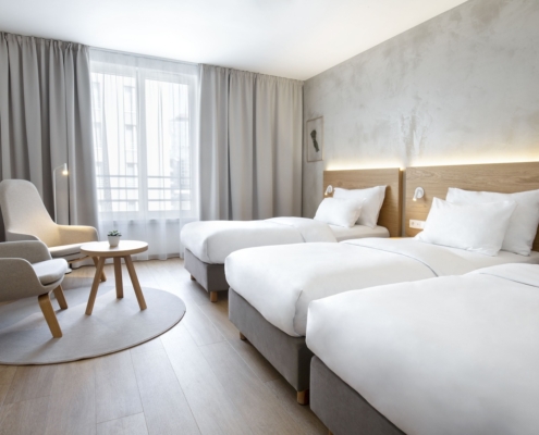 Hotel Botanique in Prag: Dreibettzimmer