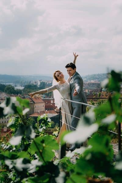 Hochzeit-Fotoshooting in Prag